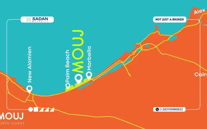 خريطة موج الساحل الشمالي