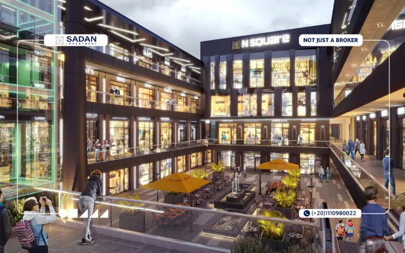 الخدمات في ان سكوير مول التجمع الخامس