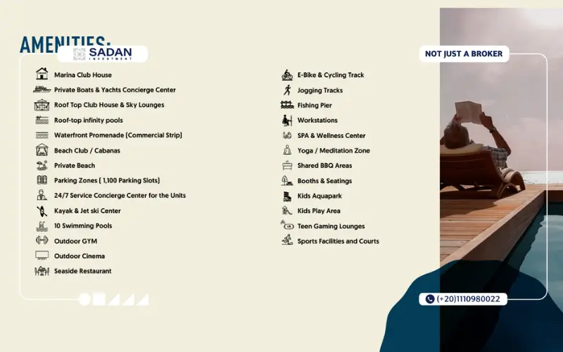 خدمات the island marina 5