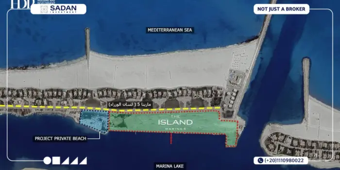 قرية ذا ايلاند مارينا 5 الساحل الشمالي
