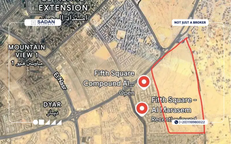 موقع مشروع Zomra على الخريطة