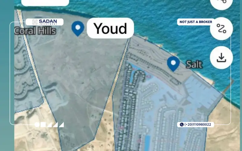 Map of Youd North Coast