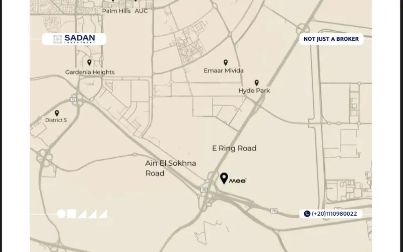 خريطة Mee التجمع السادس