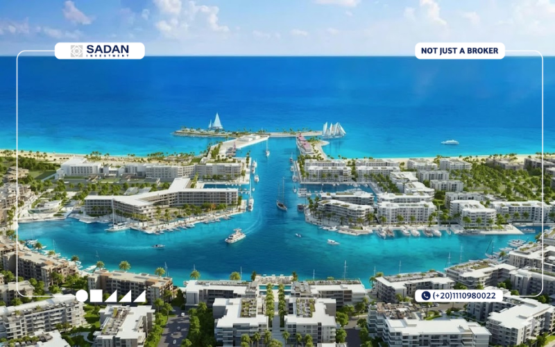قرية ذا ايلاند مارينا 5 الساحل الشمالي The Island Marina 5 North Coast تفاصيل وأسعار