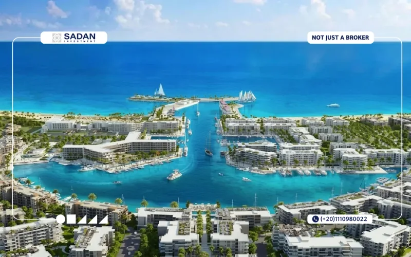 قرية ذا ايلاند مارينا 5 الساحل الشمالي The Island Marina 5 North Coast تفاصيل وأسعار