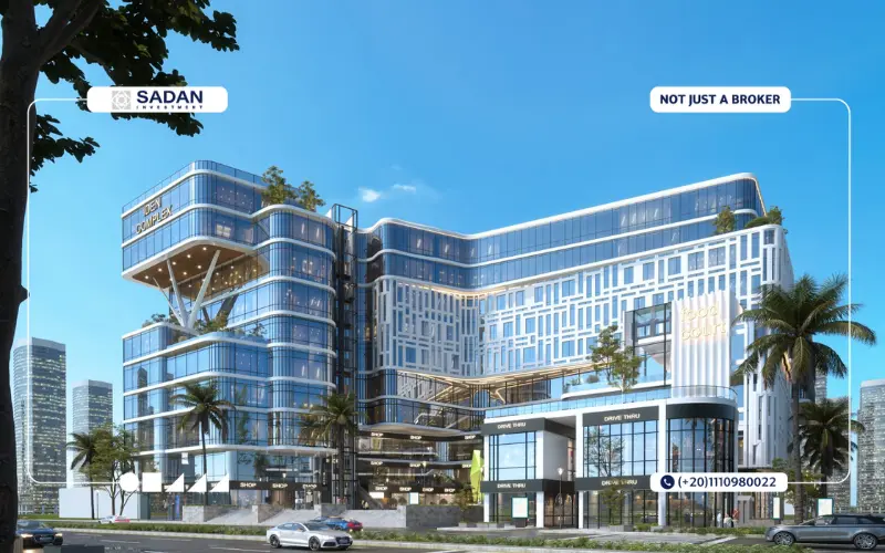 واجهة مول ايدن العاصمة الإدارية