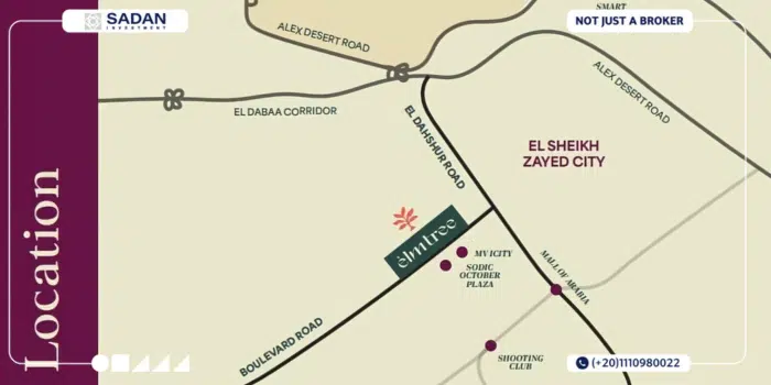 Map of Elm Tree October