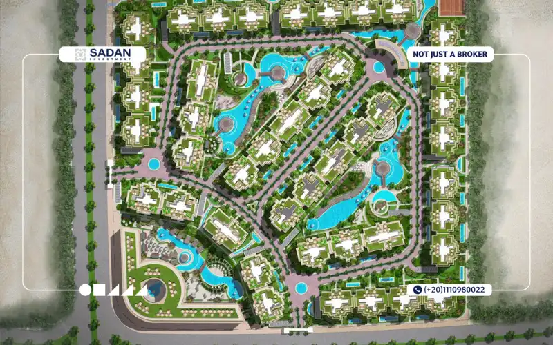 الماستر بلان في Jiwar New Cairo