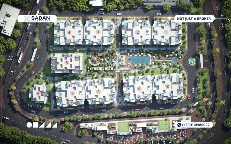 ماستر بلان كمبوند بيورا ريزيدنس الشيخ زايد