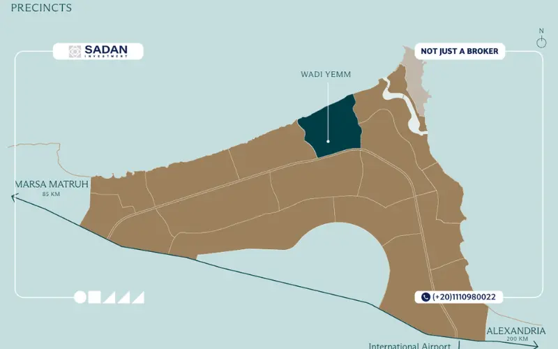 موقع مشروع مدن راس الحكمة