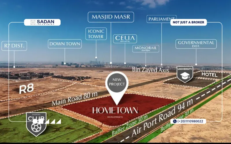 Map of Compound Canyon 8 New Capital