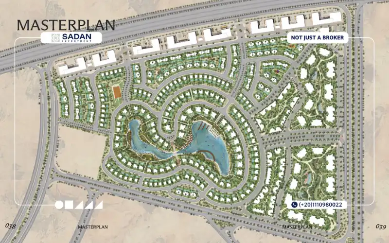 الماستر بلان في Solana East Lane