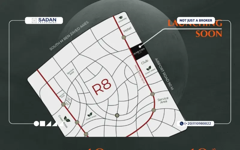 موقع كمبوند كانيون 8 العاصمة الإدارية