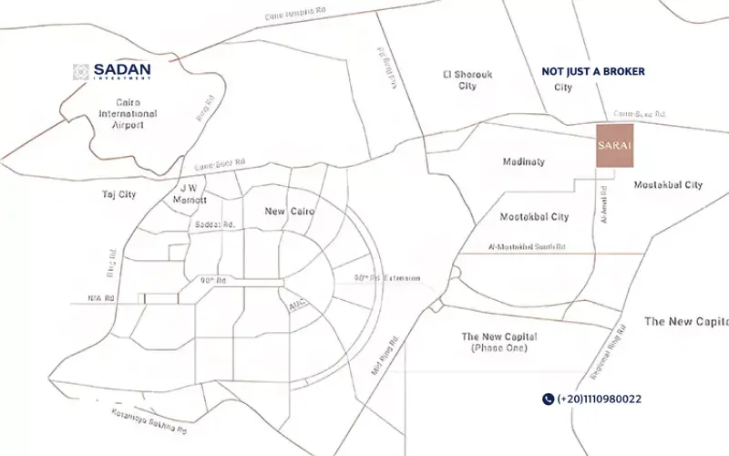 موقع مشروع ايلم تري بارك مدينة مصر