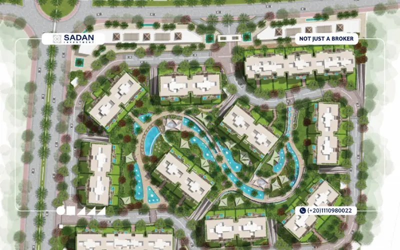 Master Plan of Najm Compound New Cairo