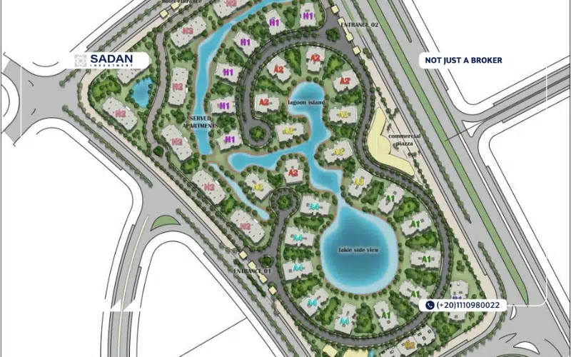 ماستر بلان كمبوند وينتر بارك العاصمة الإدارية