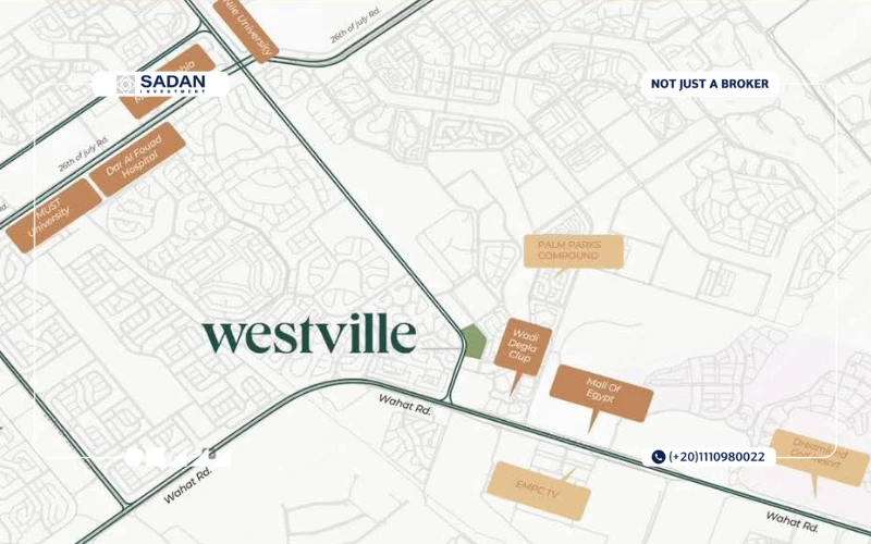 موقع كمبوند ويست فيل أكتوبر