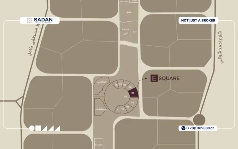 موقع مول اي سكوير التجمع الخامس