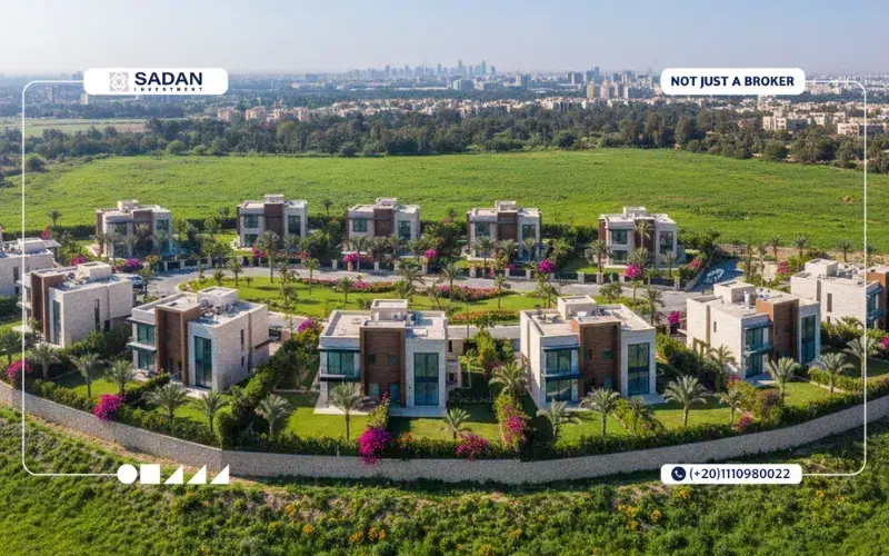 Green Landscape in Compound Guzal New Zayed