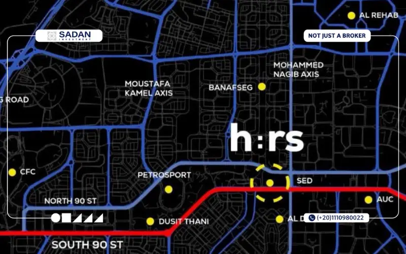 location of Hours Mall New Cairo