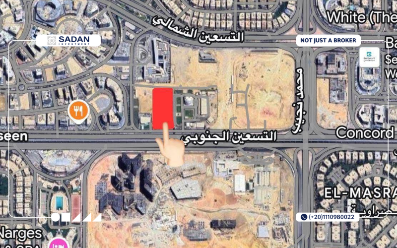 خريطة مول HRs التجمع الخامس