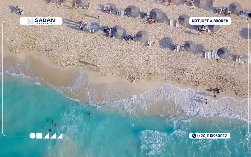 قرية امواج الساحل الشمالي Amwaj North Coast أسعار ومساحات 9 قرية امواج الساحل الشمالي
