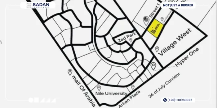 Map of Hotel Barcelo El Sheikh Zayed