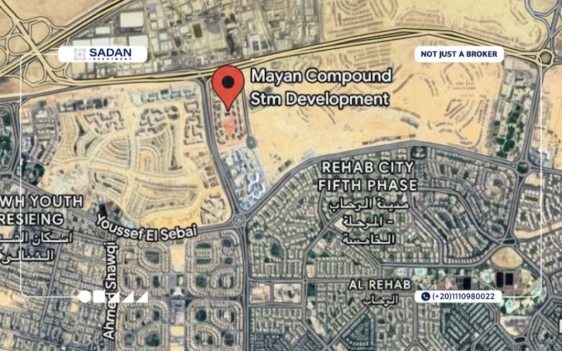 Compound Mayan New Cairo Prices and Details 2 Map of Mayan Compound New Cairo