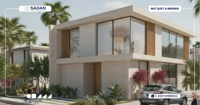 Villas Layout at Compound Palm Hills New Capital