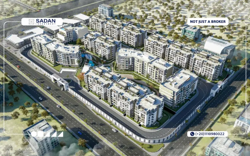 تصميم كمبوند سولين حدائق أكتوبر