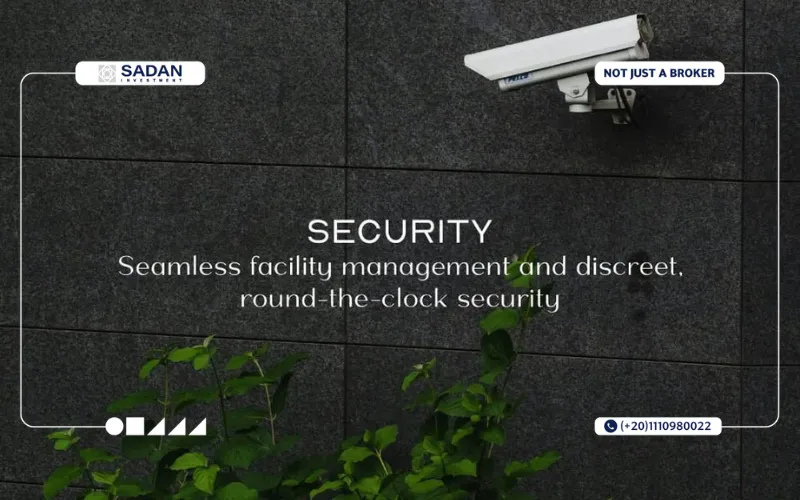 عناصر الأمان في كمبوند Kaia El Sheikh Zayed