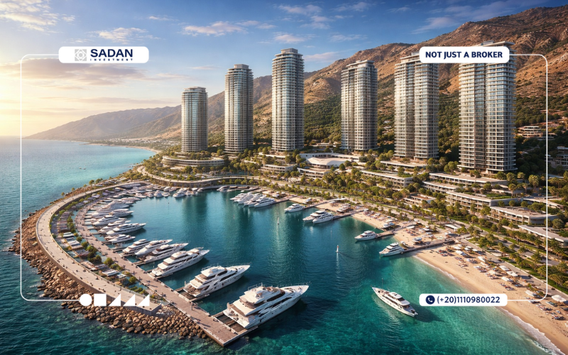 مارينا تاورز المونت جلالة Marina Towers IL Monte Galala مساحات وأسعار 1 مارينا تاورز