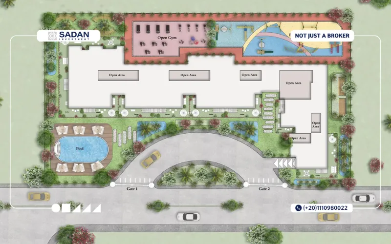 ماستر بلان قمرة الشيخ زايد