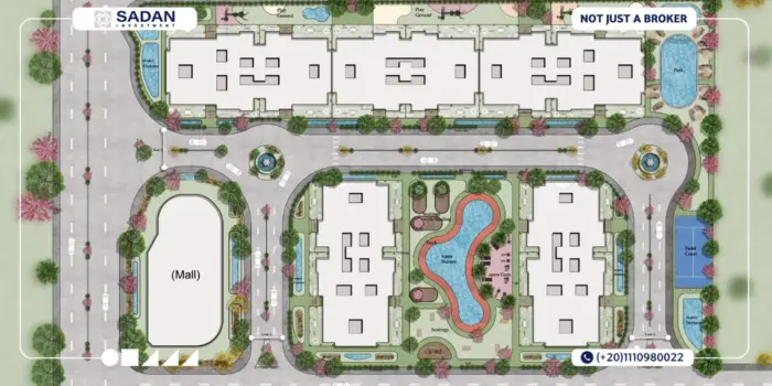 مخطط كمبوند اوري الشيخ زايد