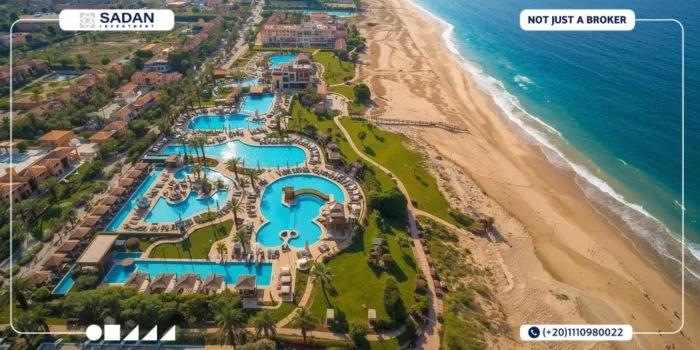 قرية مرسيليا بيتش 6 الساحل الشمالي Marseilia Beach 6 North Coast 2 مشروع مارسيليا بيتش 6 الساحل الشمالي