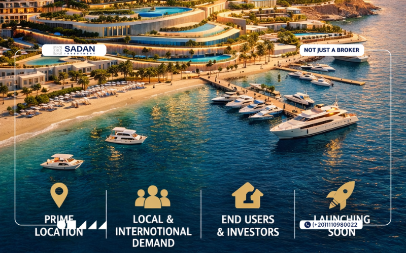 مارينا تاورز المونت جلالة Marina Towers IL Monte Galala مساحات وأسعار 5 مشروع مارينا تاورز تطوير مصر
