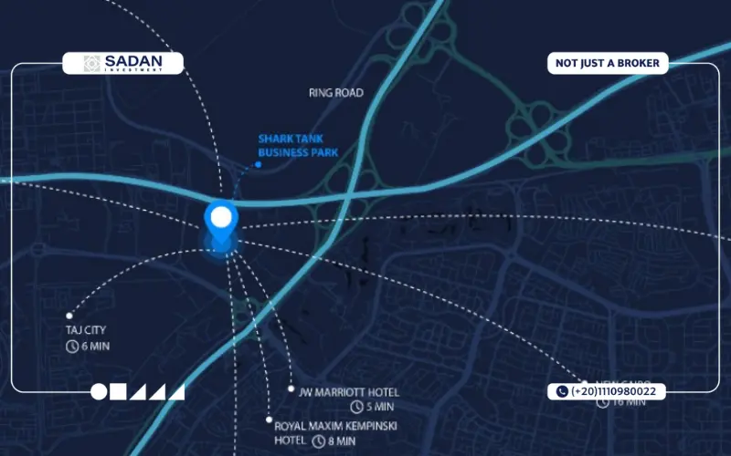 موقع شارك تانك بيزنس بارك مدينة مصر
