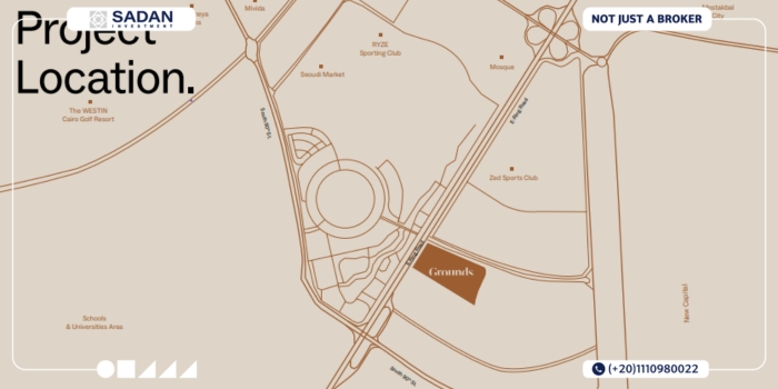 كمبوند Grounds التجمع السادس Grounds New Cairo أسعار ومساحات