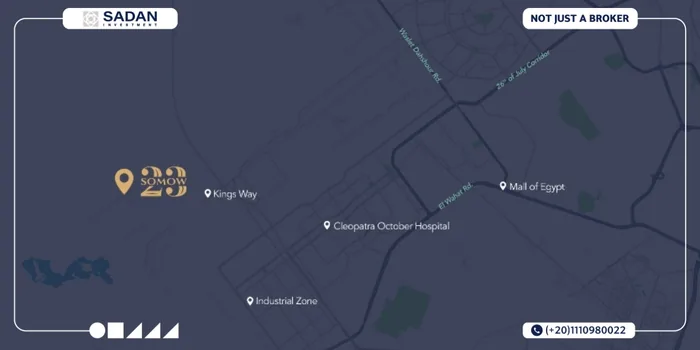 Green Park New Zayed Prices and Details 2 Map of Compound Green Park New Zayed