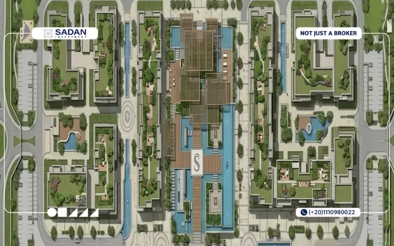 Sumou Boulevard Mostakbal City Prices and Details 5 Master Plan for Compound Somou Boulevard Mostakbal