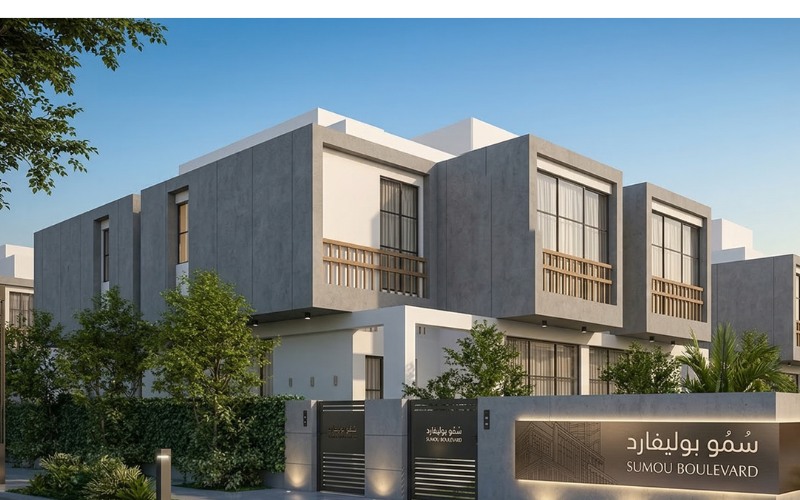 كمبوند سمو بوليفارد المستقبل سيتي Sumou Boulevard تفاصيل كاملة 9 Sumou Boulevard 1