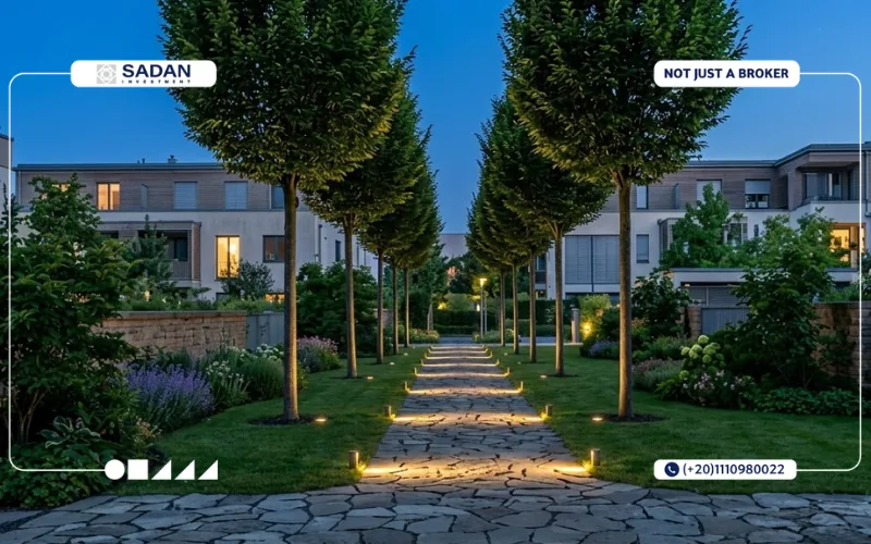 كمبوند سمو بوليفارد المستقبل سيتي Sumou Boulevard Mostakbal City 5 خدمات ومرافق كمبوند سمو بوليفارد المستقبل سيتي