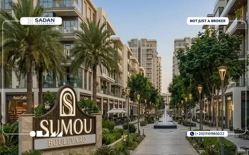 كمبوند سمو بوليفارد المستقبل سيتي Sumou Boulevard Mostakbal City 1 كمبوند سمو بوليفارد المستقبل سيتي