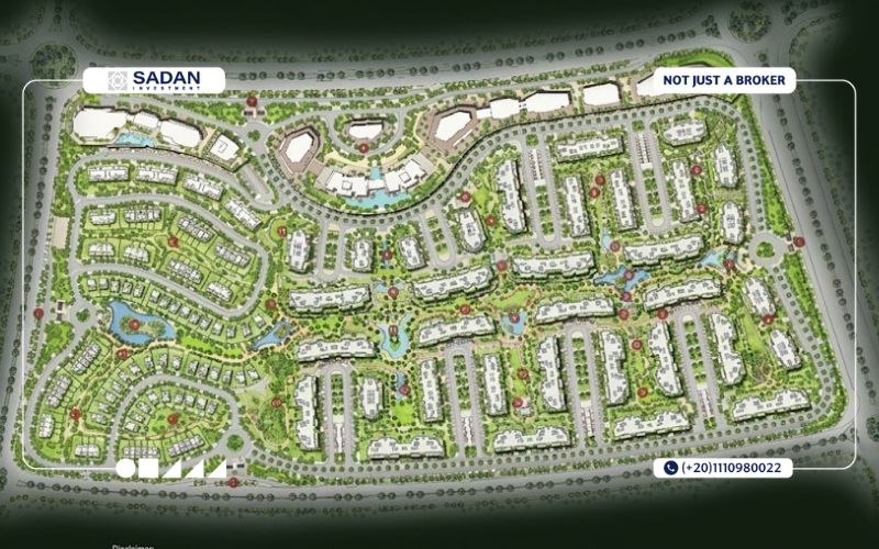 كمبوند جراند لين التجمع السادس Grand Lane New Cairo أسعار ومساحات 4 ماستر بلان Grand Lane New Cairo