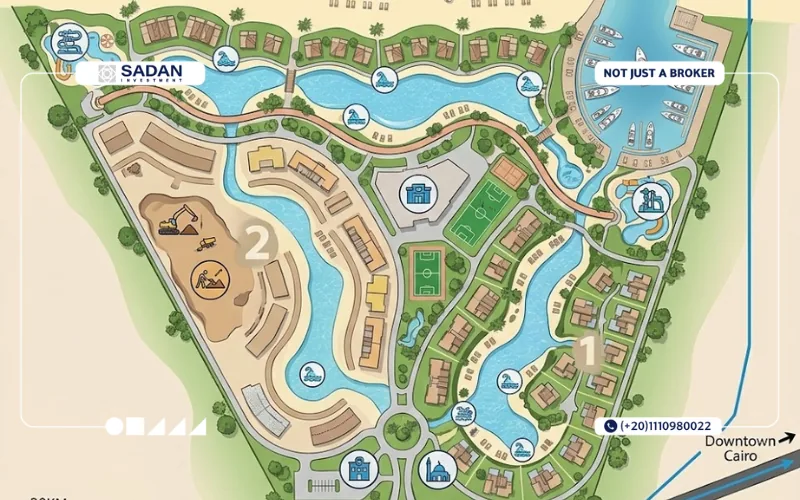 قرية سيسيليا اليت الساحل الشمالي Cecilia Elite North Coast تفاصيل وأسعار 2 ماستر بلان مشروع Cecilia Elite