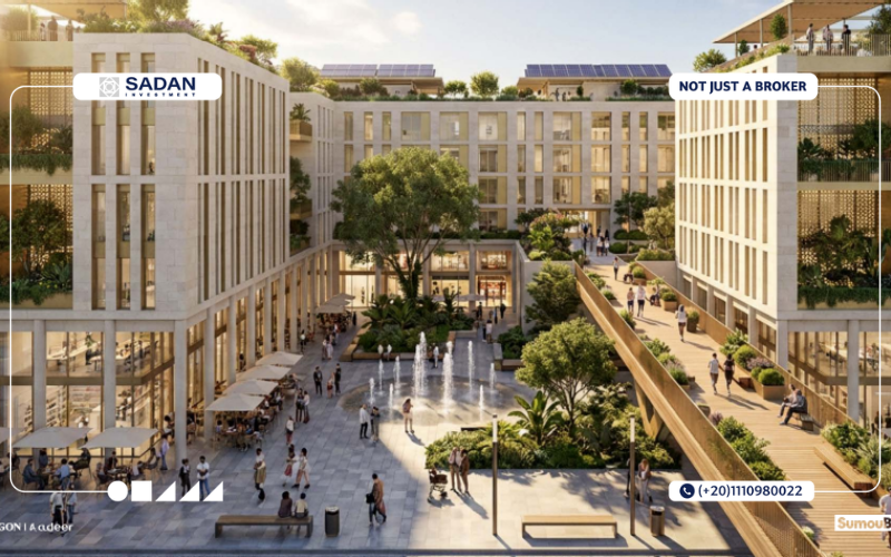 كمبوند سمو بوليفارد المستقبل سيتي Sumou Boulevard تفاصيل كاملة