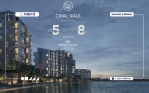 مشروع كانال ووك ريزيدنس Canal Walk Residence أسعار ومساحات
