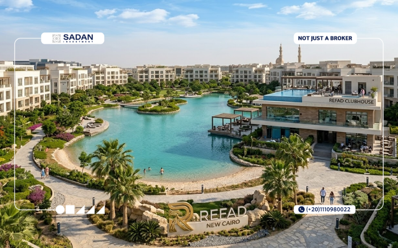كمبوند ريفاد التجمع الخامس Refad New Cairo أسعار ومساحات
