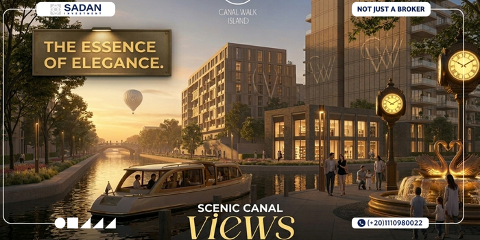 مشروع كانال ووك ايلاند الشيخ زايد Canal Walk Island El Sheikh Zayed أسعار وتفاصيل