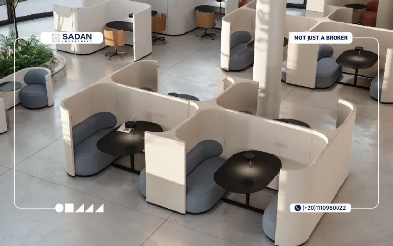 مول اوربن كي القاهرة الجديدة Urban K New Cairo أسعار ومساحات 4 مكاتب اوربن كي القاهرة الجديدة